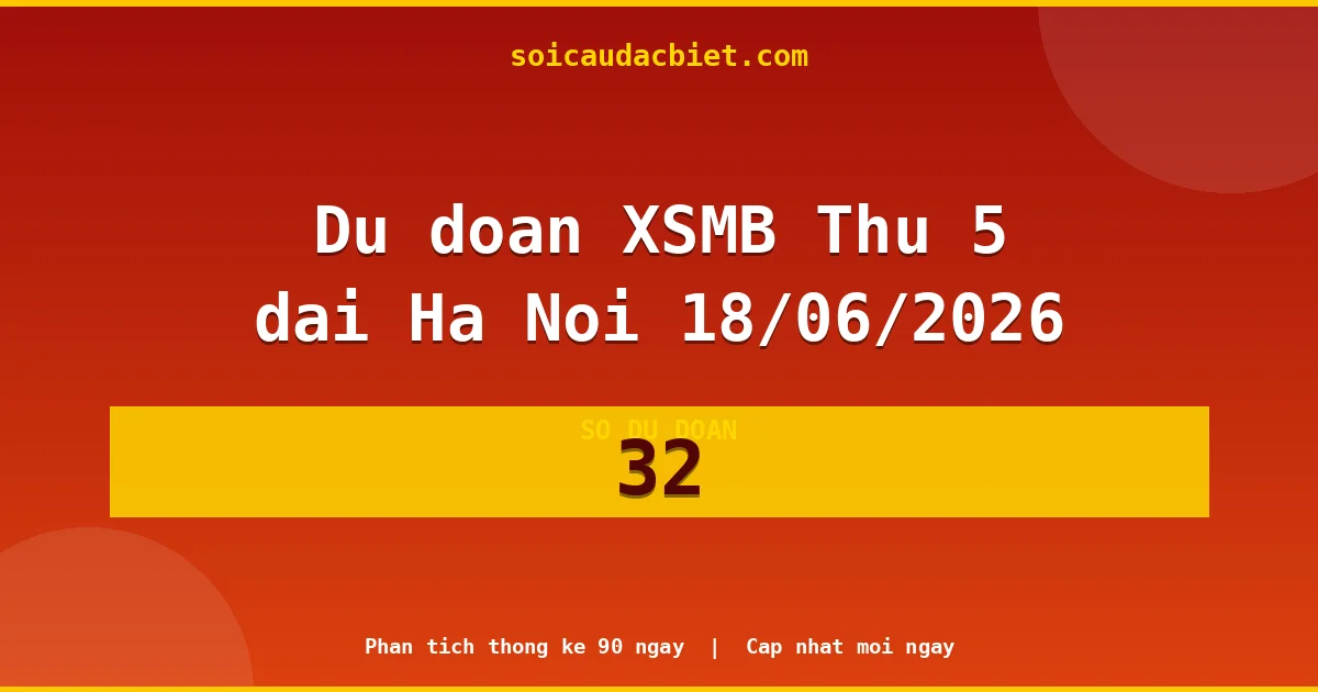 KQXS Hà Nội Thứ 5 18/06 — Kết quả xổ số Hà Nội hôm nay
